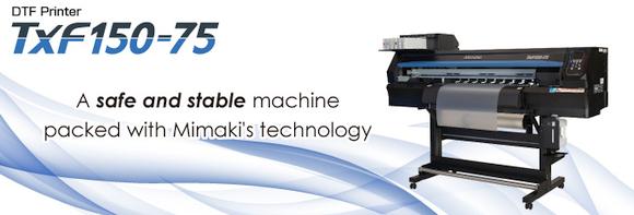 MIMAKI: DTF printer – tisak termo preslikača: TxF150-75