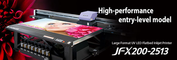 Plošni UV printer velikog formata JFX200-2513